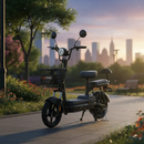Bicicleta Eletrica Scooter Aro 14 Dropp Joy City 500w Preto