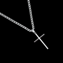 Corrente Cordão Masculino Grumet Aço Inox Cruz Crucifixo