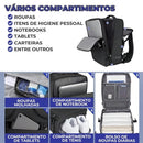 Mochila Viagem Executiva Grande Notebook Masculina Feminina